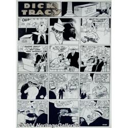 Chester Gould - Original Comic Strip Art for Di