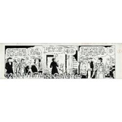Harold Gray - Original Comic Strip Art for Litt