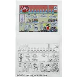 Cathy Guisewite - Original Comic Strip Art for