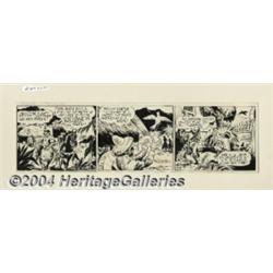 Fred Harman - Original Comic Strip Art for Red