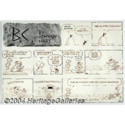 Johnny Hart - Original Comic Strip Art for B.C.