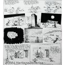 George Herriman - Original Comic Strip Art for