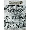 Burne Hogarth - Original Comic Strip Art for Ta