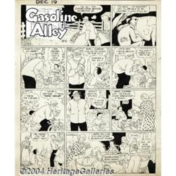 Frank King - Original Comic Strip Art for Gasol