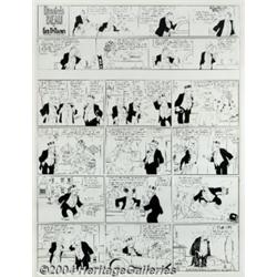 George McManus - Original Comic Strip Art for B