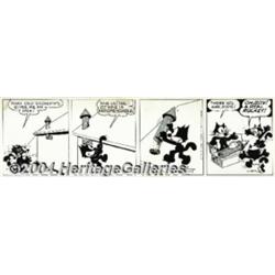 Joe Oriolo - Original Comic Strip Art for Felix