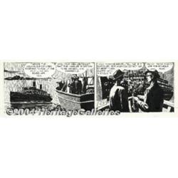 Alex Raymond - Original Comic Strip Art for Rip