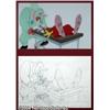 Roger Rabbit Cel and Matching Drawing from "Tum