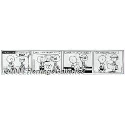 Charles Schulz - Original Comic Strip Art for P