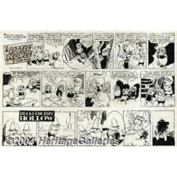 Walt Scott - Original Comic Strip Art for The L
