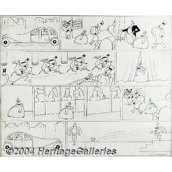 Otto Soglow - Original Comic Strip Art for The