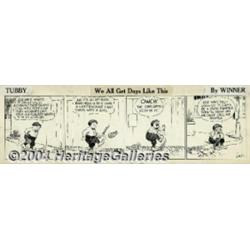 Charles "Doc" Winner - Original Comic Strip Art