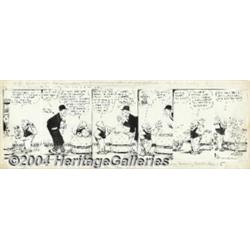 Bud Fisher - Original Comic Strip Art for Mutt