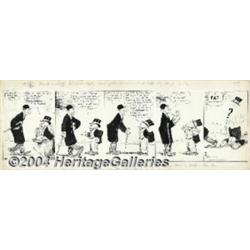 Bud Fisher - Original Comic Strip Art for Mutt