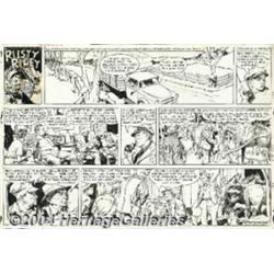 Frank Godwin - Original Comic Strip Art for Rus