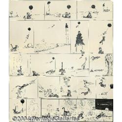 George Herriman - Original Comic Strip Art for