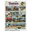 Image 4 : Color Proofs for Tarzan Newspaper Strip, Artwor