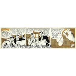 Alex Raymond - Original Comic Strip Art for Rip