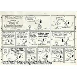 Charles Schulz - Original Comic Strip Art for P