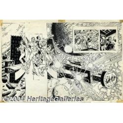 Ross Andru and Dick Giordano - Original Art Dou