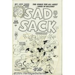George Baker - Original Cover Art for Sad Sack