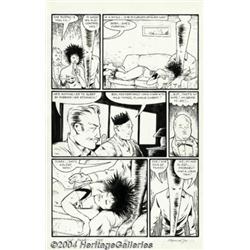 Bob Burden - Original Art for Flaming Carrot #1