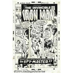 Sal Buscema - Original Cover Art for Iron Man #