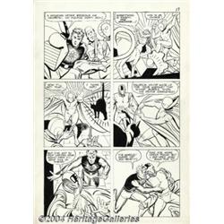 Steve Ditko - Original Art for Captain Atom, pa