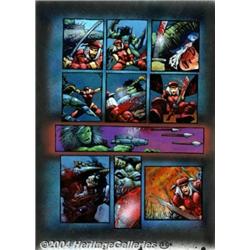 Kevin Eastman and Simon Bisley - Original Art f