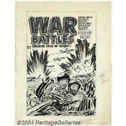 Lee Elias - Original Cover Art for War Battles