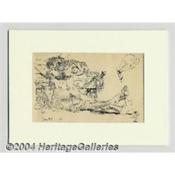 Frank Frazetta - Original Art Sketch (undated).