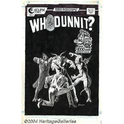 Paul Gulacy - Original Cover Art for Whodunnit?