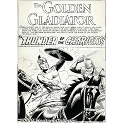 Russ Heath - Original Splash Page Art for The B