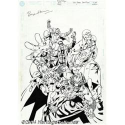 Bryan Hitch and Paul Neary - Original Cover Art