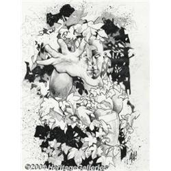 Adam Hughes - Original Cover Art for Just Imagi