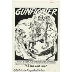 Graham Ingels - Original Art for Gunfighter #1,