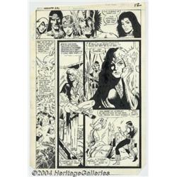 Dan Jurgens and Dan Adkins - Original Art for W