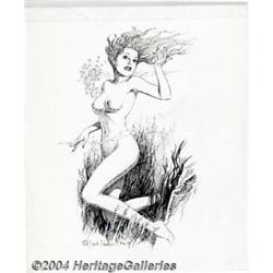 Jack Kamen - Original Illustration of a Beckoni