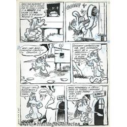 Walt Kelly - Original Art for Pogo Possum #3, p