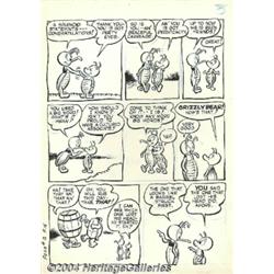 Walt Kelly - Original Art for Pogo Possum #12,