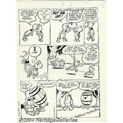 Walt Kelly - Original Art for Pogo Possum #12,