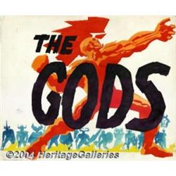 Jack Kirby - Original Art Illustration "The God
