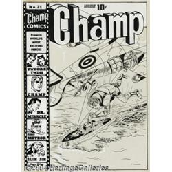 Jack Kirby and Joe Simon - Original Cover Art f