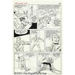 Jack Kirby and Chic Stone - Original Art for Jo