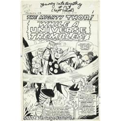 Jack Kirby and Vince Colletta - Original Splash