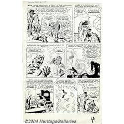 Jack Kirby and George Klein - Original Art for