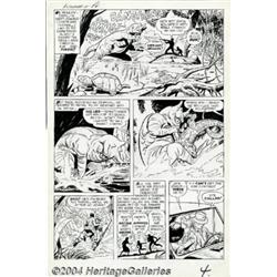 Jack Kirby and Dick Ayers - Original Art for Ta