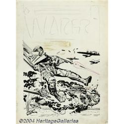 Jack Kirby - Original Cover Art for Warfront (H