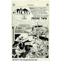 Sheldon Moldoff and Charles Paris - Original Ar