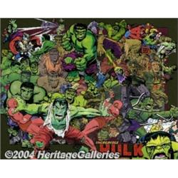 Tom Morehouse - Original Collage of The Silver